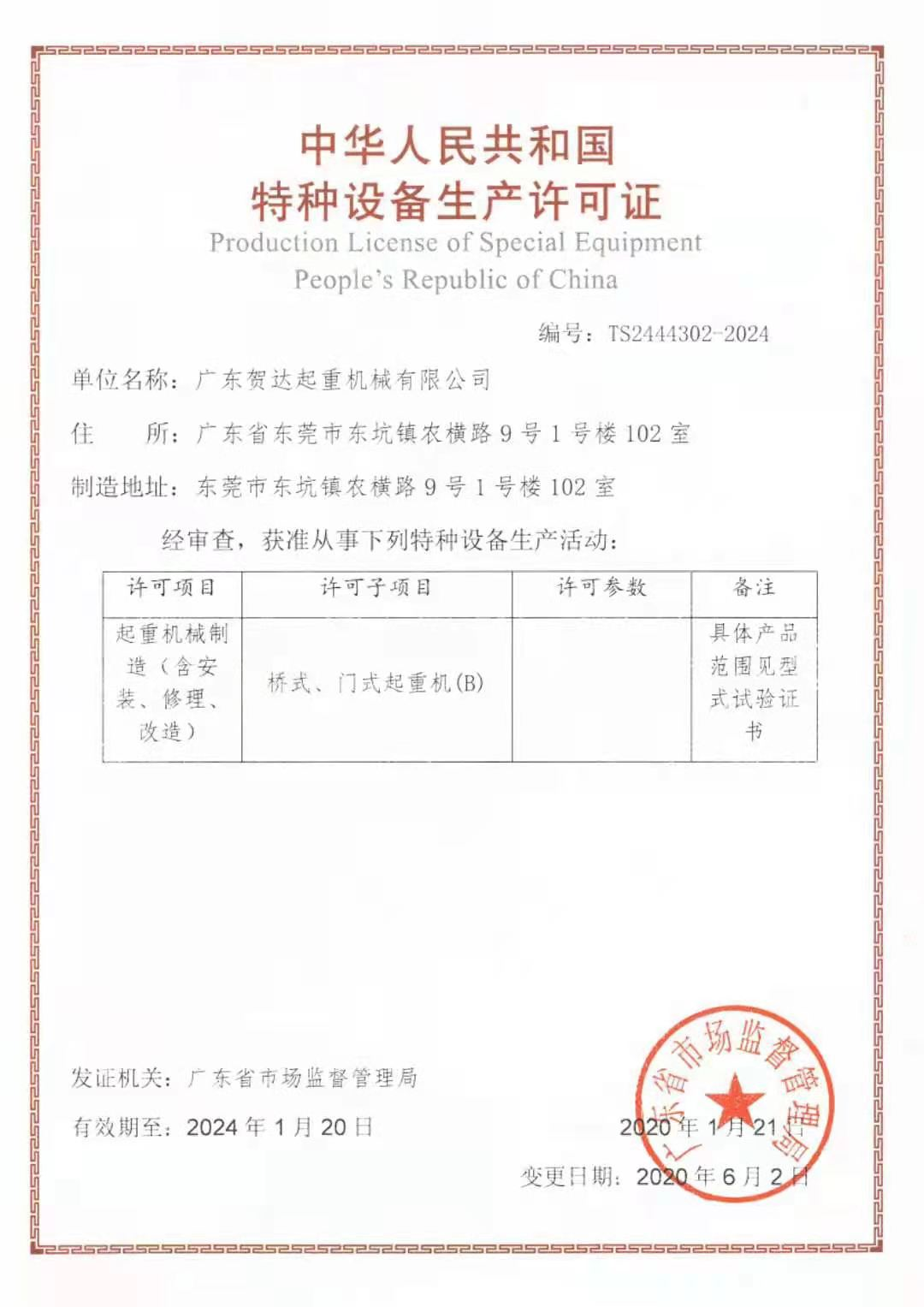 許可證
